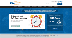 Desktop Screenshot of cloudsecurityalliance.org